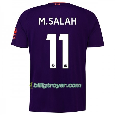 Billige Fotballdrakter Liverpool M.Salah 11 Bortedraktsett 2018/19 Kortermet